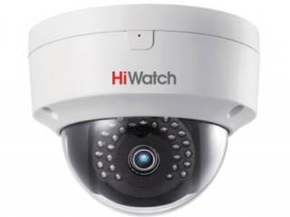 HiWatch DS-I252S (4 mm) 2Мп купольная IP-видеокамера с ИК-подсветкой до 30 м, микрофоном и динамиком