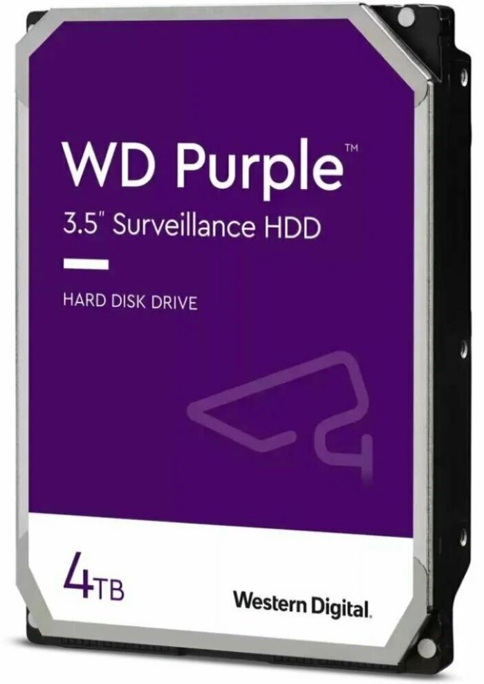 Жесткий диск WD SATA-III 4TB WD43PURZ Surveillance Purple (5400rpm) 256Mb 3.5"