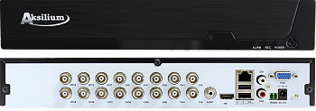 AKSILIUM Регистратор XMeye HVR-1605 AI, AHD/IP/CVBS/TVI/CVIАудио 6/1, 2 SATA 3.5" 2x14ТБ