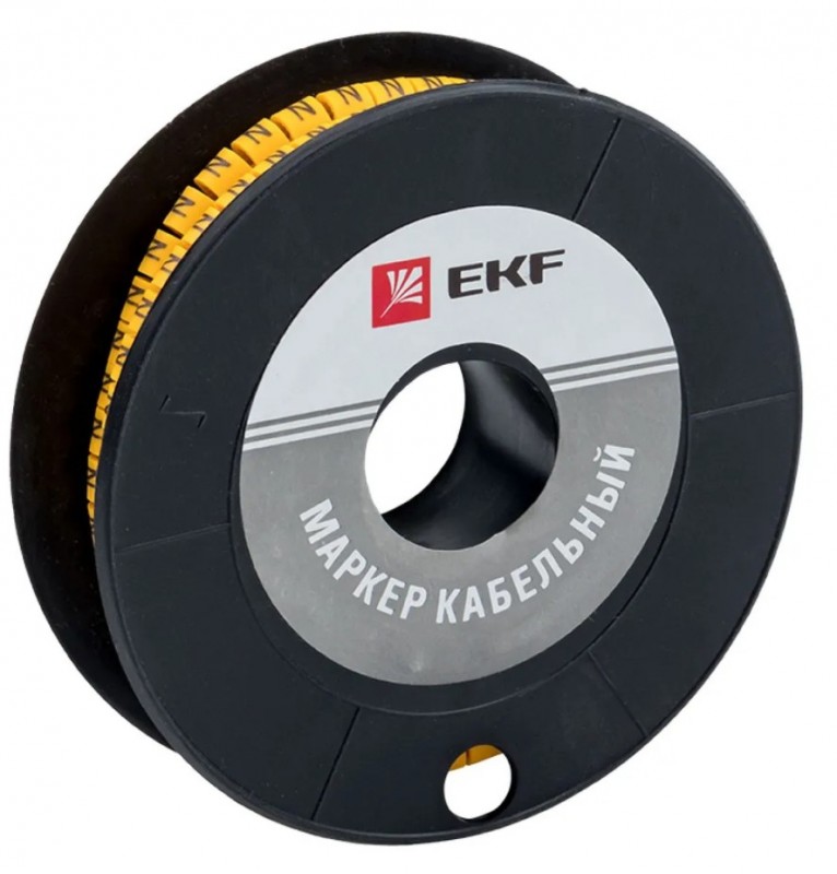 Маркер кабельный 2,5 мм2 "2" (1000 шт.) (ЕС-1)