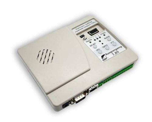 Концентратор 7.2, ЛНГС.465213.270-01, Обеспечивает работу компонентов АСУД «ОБЬ» на объекте.