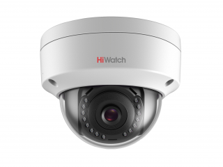 HiWatch DS-I452 2.8 mm 4Мп купольная IP-видеокамера с ИК-подсветкой до 30 м
