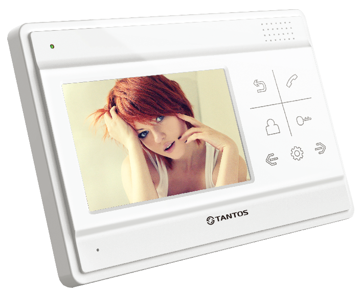 Tantos Монитор LILU lux монитор видеодомофона цветной, TFT LCD 4.3", 2 панели, до 4-х в параллель