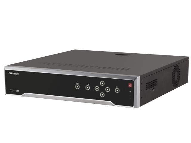 Видеорегистратор HIKVISION DS-8664NI-I8, IP 64 канальный; до 12 Мп; 8 SATA до 10 ТБ