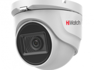 HiWatch DS-T203A 2,8mm 2 Мп купольная HD-TVI видеокамера с EXIR-подсветкой до 30 м и микрофоном