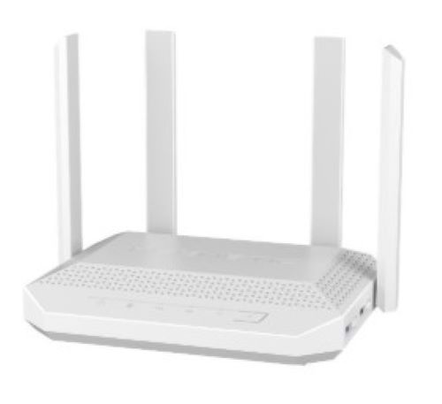 Wi-Fi роутер KEENETIC Netcraze Giga, Wi-Fi 6, AX3000, 2.4/5ГГц, 4 LAN, 1 WAN/LAN, 1xUSB, 1xSFP, белы