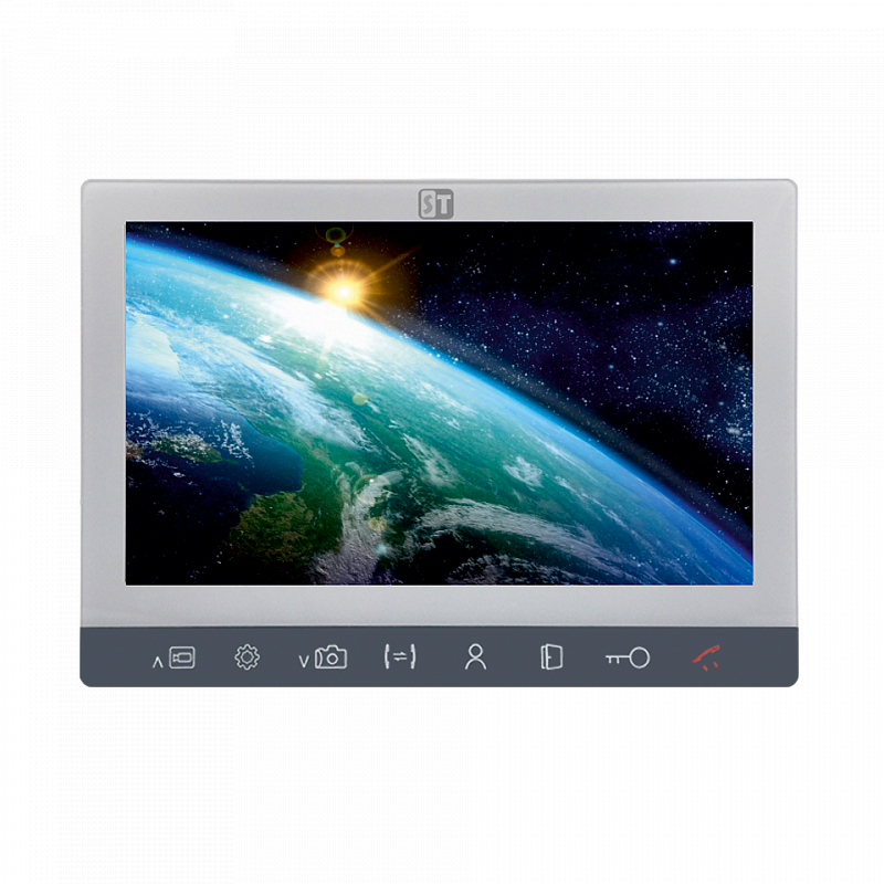 ST-M200/10 (S/SD) БЕЛЫЙ фото/видео Дисплей: 10”, 1024*600, до 2 выз. пан, до 6 мон., до 2 камер