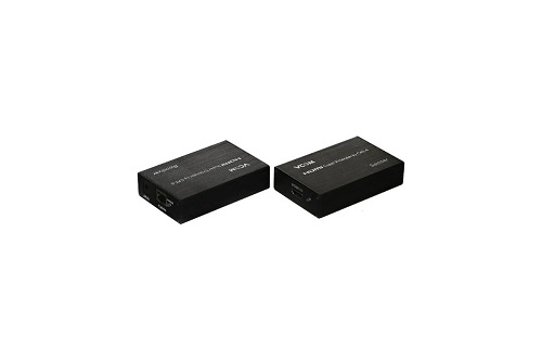 Удлинитель HDMI по витой паре VCOM до 60м, extender +2 блока питания DD471
