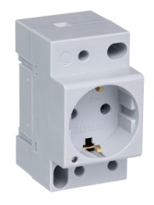 Розетка модульная РМ-102 2P+PEN 16A 220В (18012DEK)