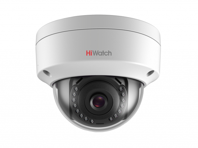 HiWatch DS-I452 4 mm 4Мп купольная IP-видеокамера с ИК-подсветкой до 30 м