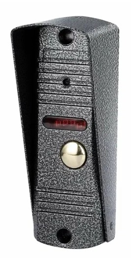 Вызывная панель WARTE-DP-02 PAL серый PAL (АККОРД 120) видеодомофона 1000 твл 120 градусов