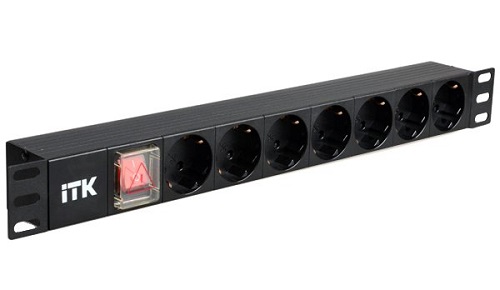 Блок розеток 19" PH13-7D3