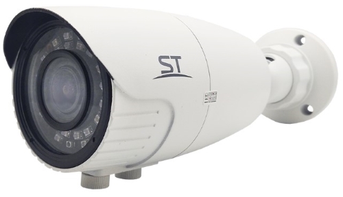 Видеокамера цилиндрическая ST-2013 БЕЛАЯ уличная (2,8-12mm 103-31°), 2MP (1080p), ИК до 50 м