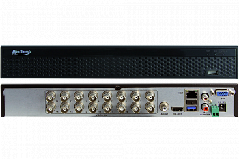 AKSILIUM Рег-р XVR-1605 Bitvision 5Мп -6к/с, 4Мп -8к/с, 1080Р -15к/с, 2 HDD до 8Тб