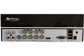 AKSILIUM Регистратор XMeye HVR-0802 AHD/IP/CVBS/TVI/CVI, 8x5M-Nx15к/с, 8x1080P 18 к/с, 1 HDD до 8 Тб