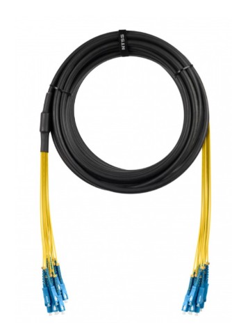 Сборка кабельная KOSCAB 2ов, SC/APC-SC/APC 9/125мкм, длина 500 м выод 0,4 буфер 3мм.(ДЛЯ ПОДВЕСА)