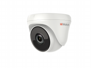HiWatch DS-T233 (2.8 mm) 2Мп купольная HD-TVI видеокамера с EXIR-подсветкой до 40м