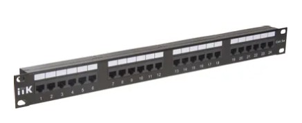 Патч-панель PP24-1UC5EU-D05-1, 19" (1U), 24 порта